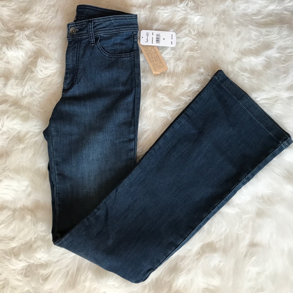 Splendid Knit Denim Flares