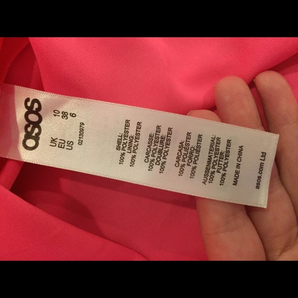 Asos Pink Maxi Dress Size 6 - Picture 7 of 7