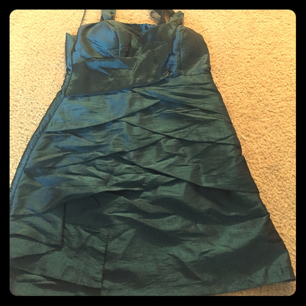 Blue semi formal