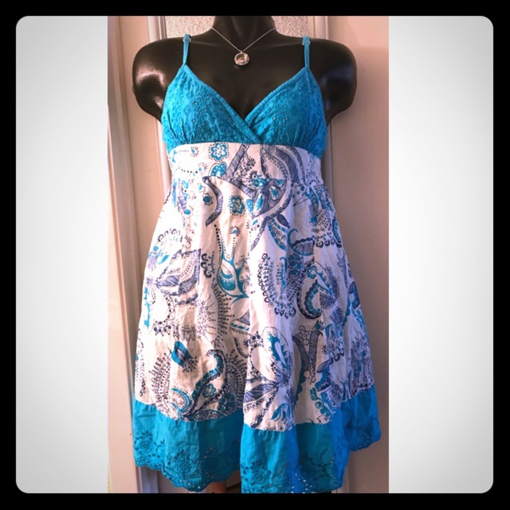 Paisley Eyelet Sundress