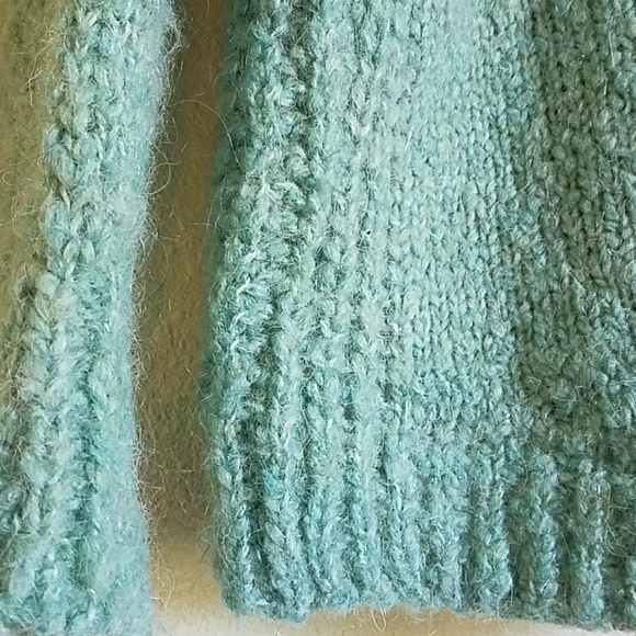 Zara Mint Tie Up Mohair Sweater - Picture 7 of 7