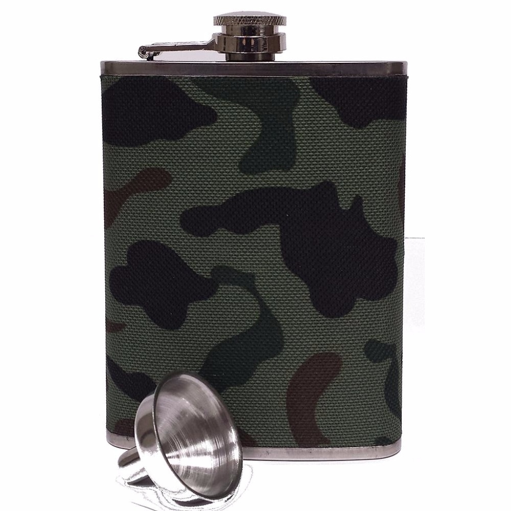 Subzero 4 Piece Tailgator 7oz Flask Set - Camo NIB