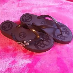 BCBG Charm Wedge Sandals