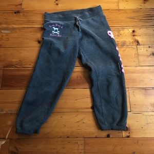 Victoria’s Secret pink cropped sweatpants