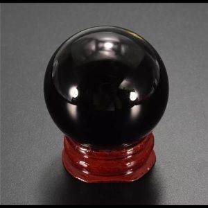 Wicca Magical Healing Crystal Ball 40mm-with stand