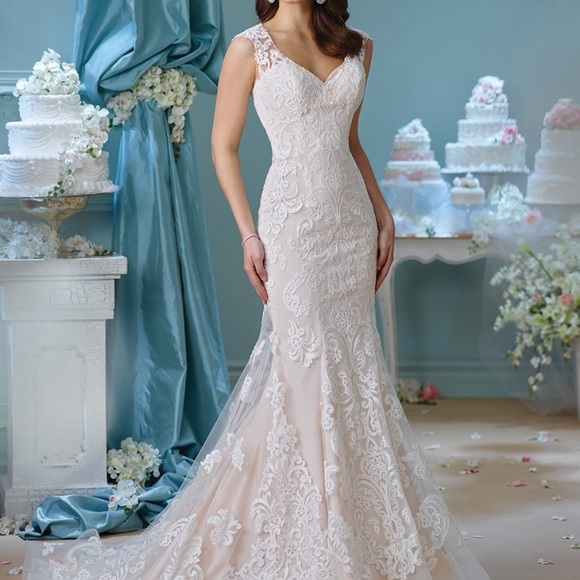 Mon Cheri Wedding dress Enchanting Collection - Picture 1 of 3