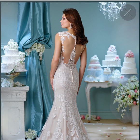 Mon Cheri Wedding dress Enchanting Collection - Picture 2 of 3