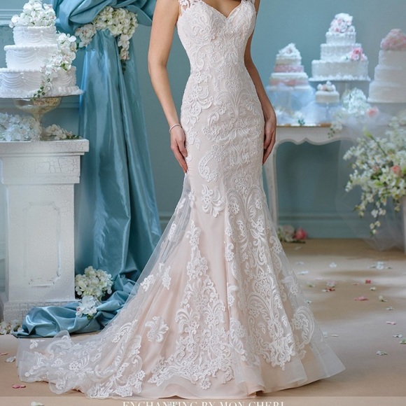 Mon Cheri Wedding dress Enchanting Collection - Picture 3 of 3