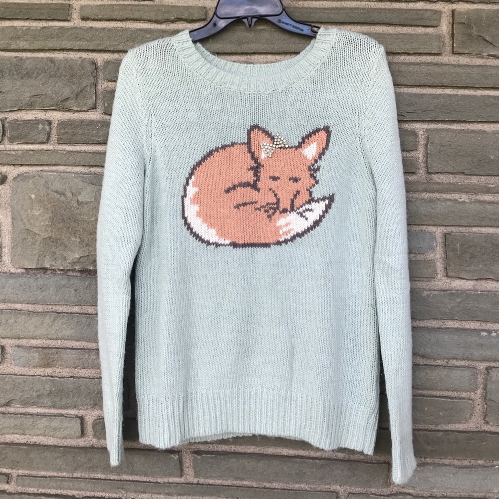 LC Lauren Conrad Fox Sweater