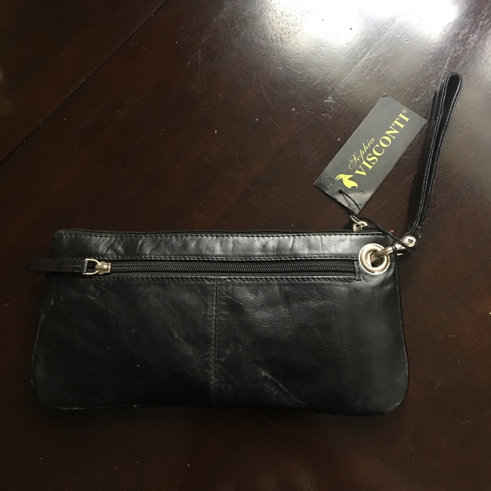 Leather wristlet/Wallet