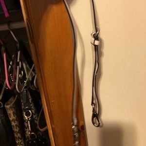 White coach strap for a bag (not included )