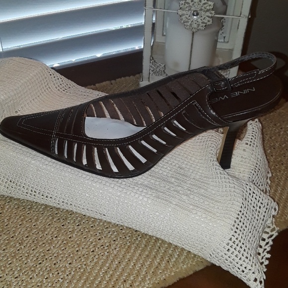 Nine West Ladies Size 8 1/2 Slìnģbacķs - Picture 3 of 4