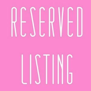 Reserved for @cpearly