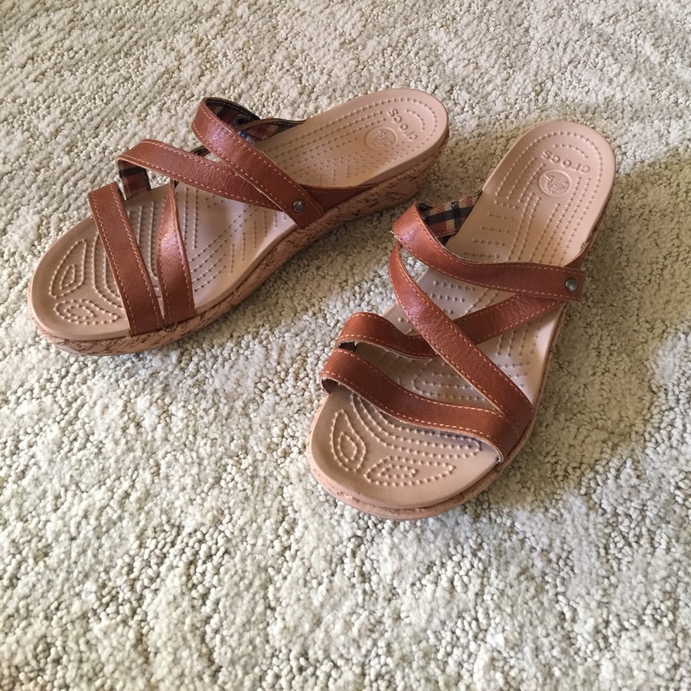 Croc sandals