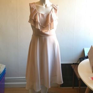 H&M ruffle sleeveless dress