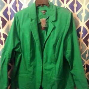 Beautiful Green Lane Bryant Blazer