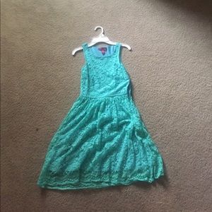 Teal Tank Top Dress