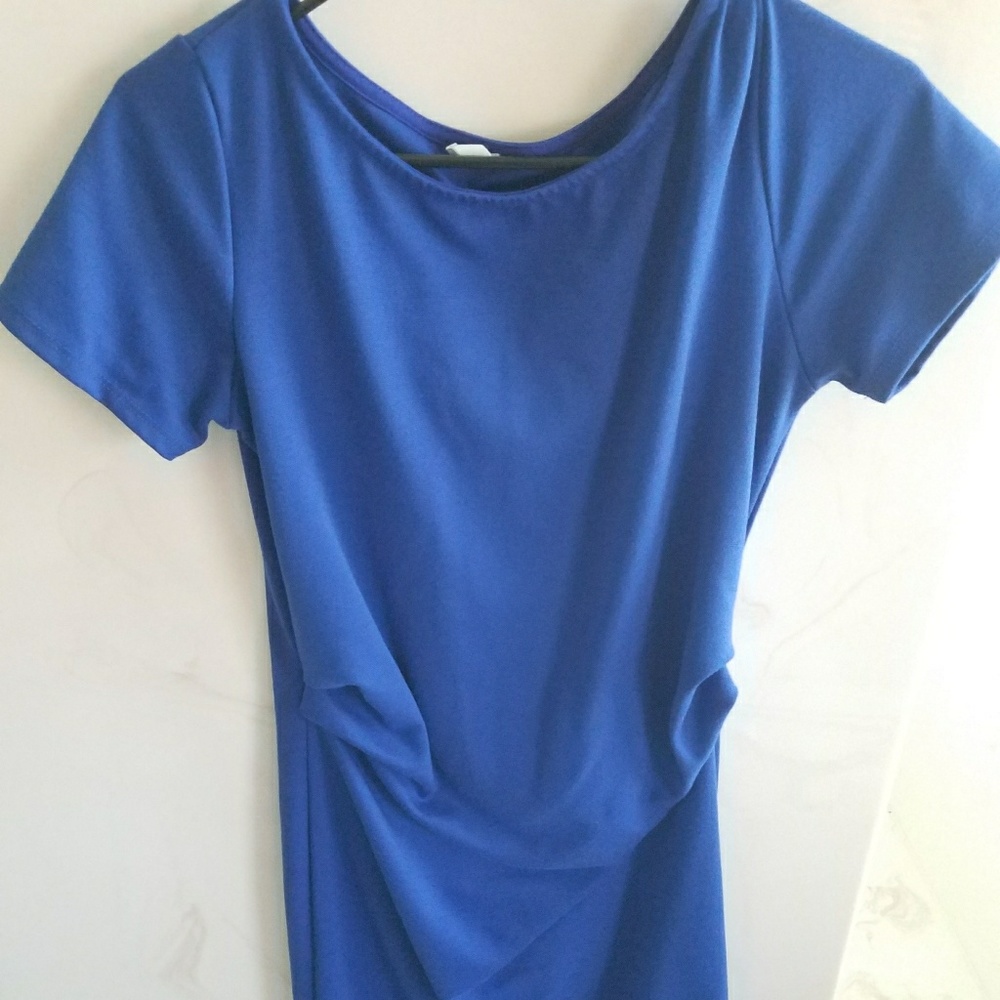 Maternity pinkblush dress Blue