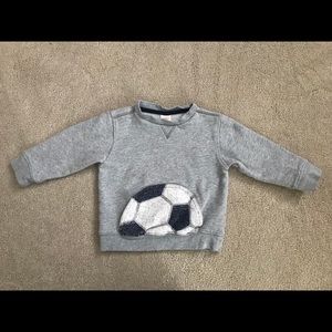 Boys Gymboree soccer sweatshirt