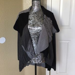 Style&Co Pattern Patch Cardigan