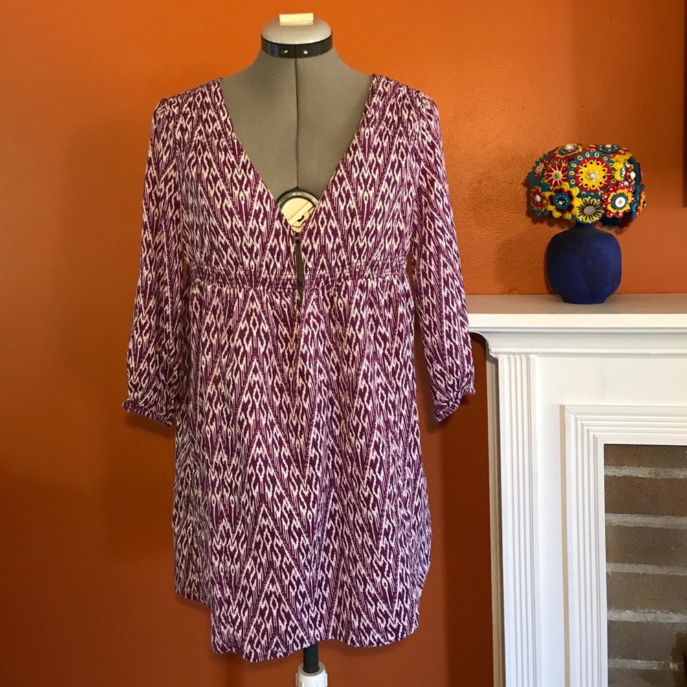 Joie a La plage purple print tunic style top