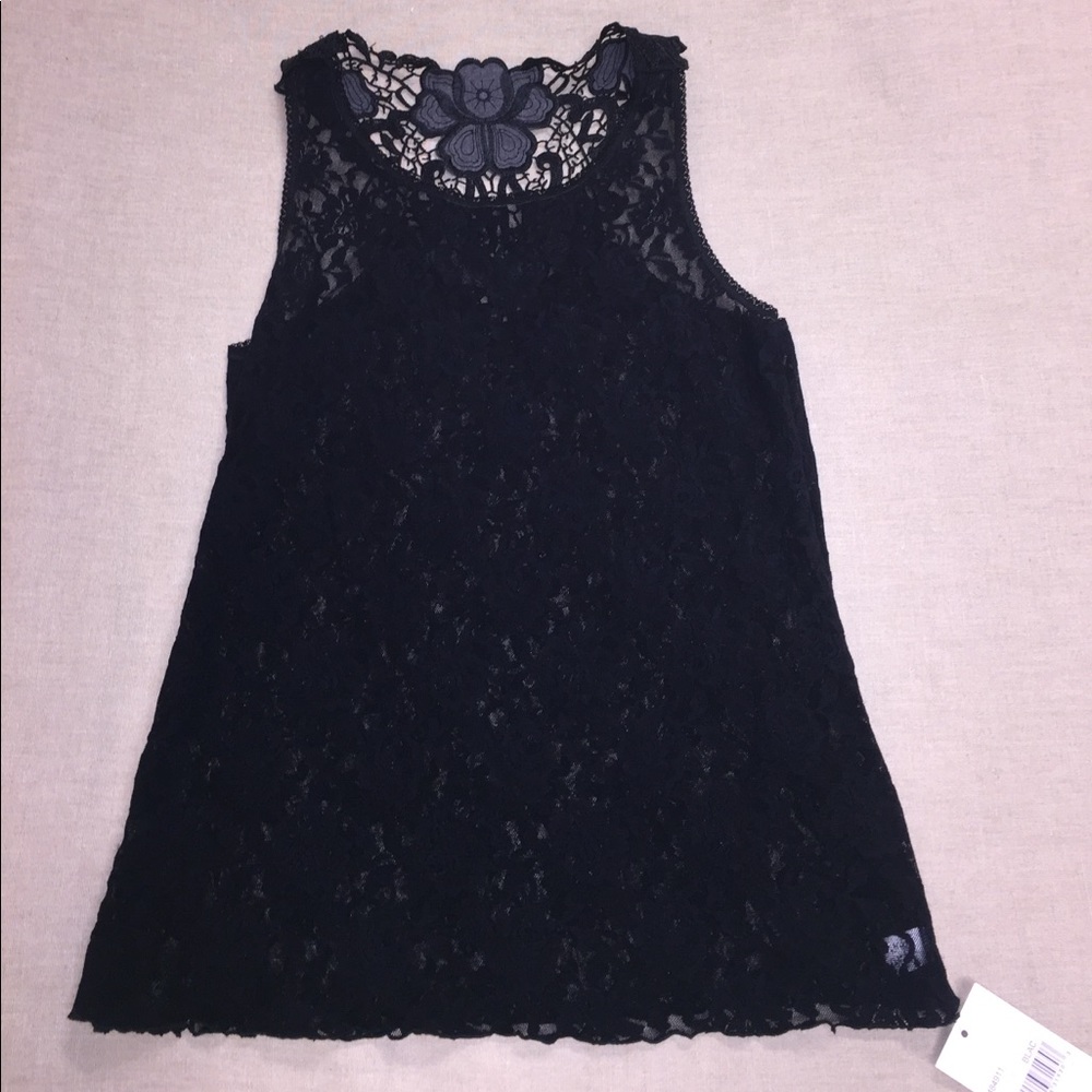 Hanky Panky Black Life Love and Lace Camisole