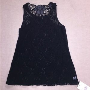 Hanky Panky Black Life Love and Lace Camisole