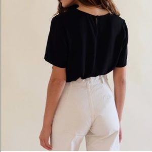 Jesse Kamm Sailor Pants - Salt White, Small