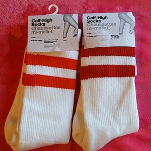 American Apparel Unisex Calf-high socks