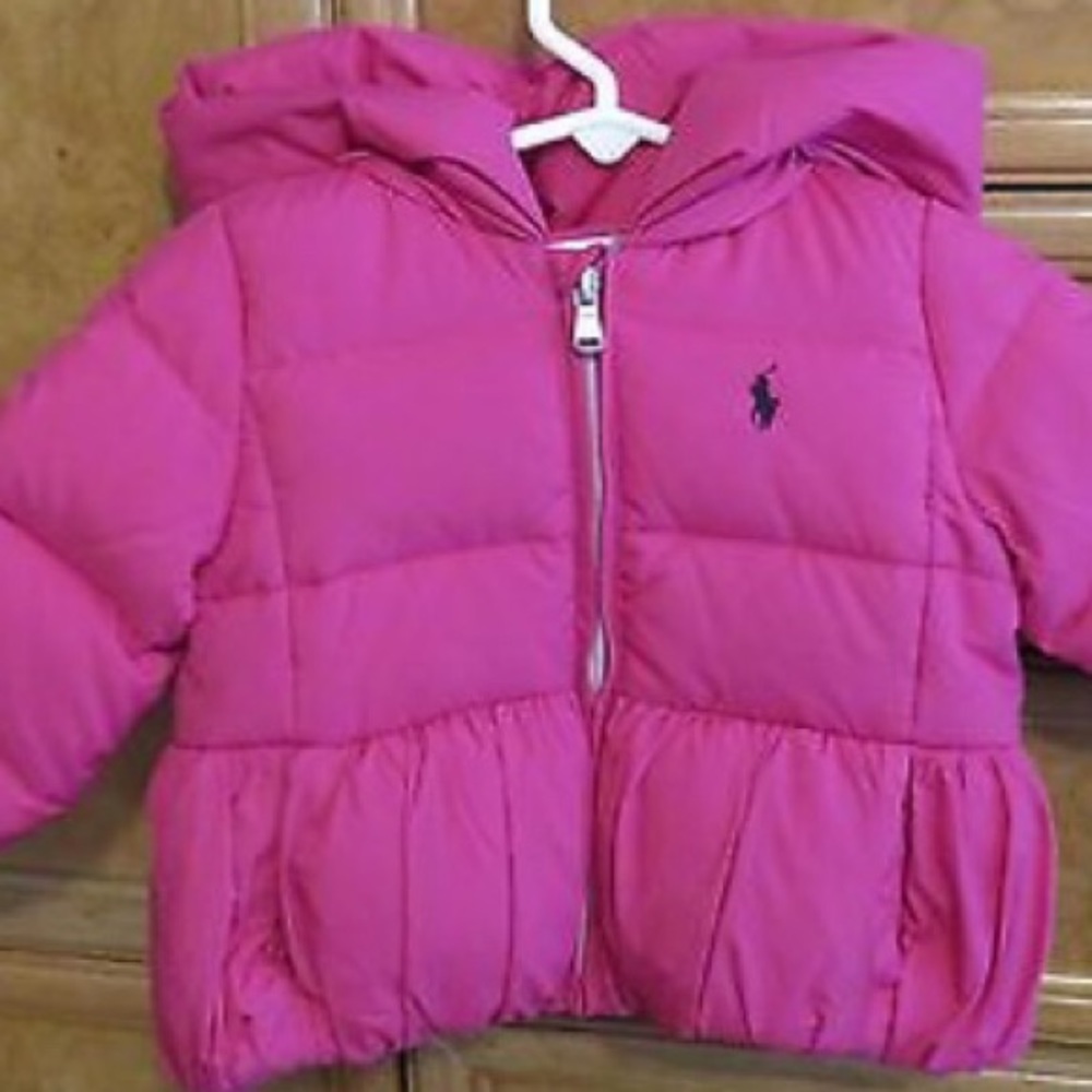 Ralph Lauren Down Puffer Jacket ~~ Size 24 months