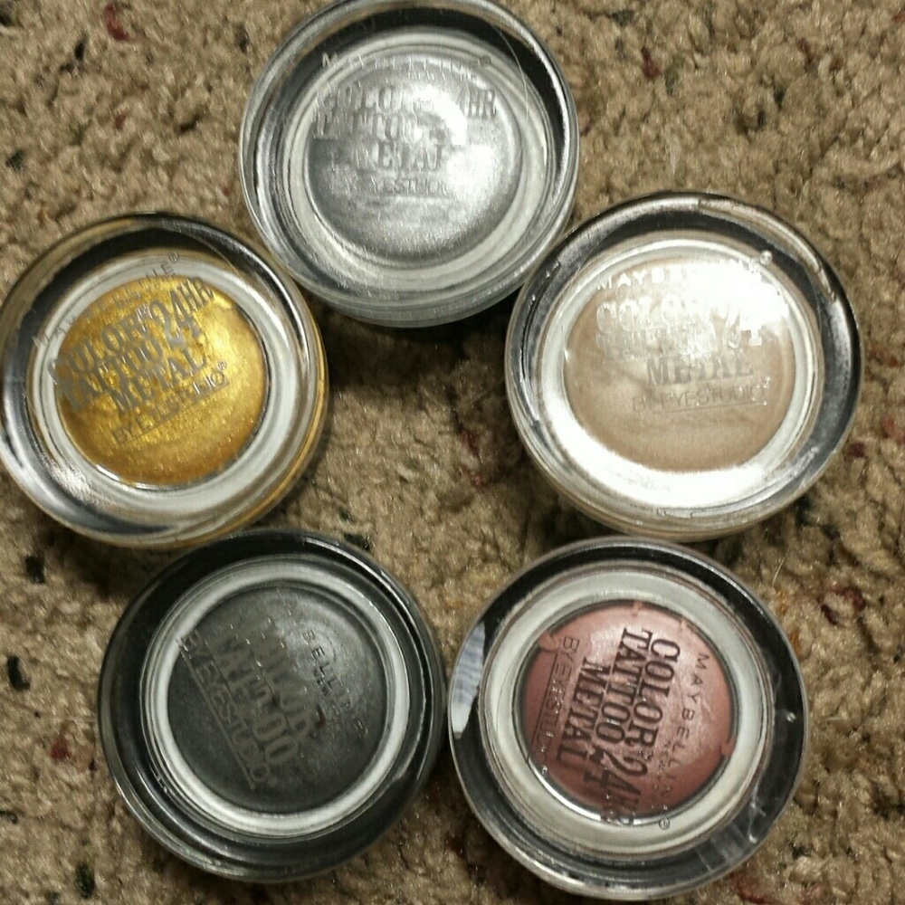 SOLD....Color tattoo metals...SOLD