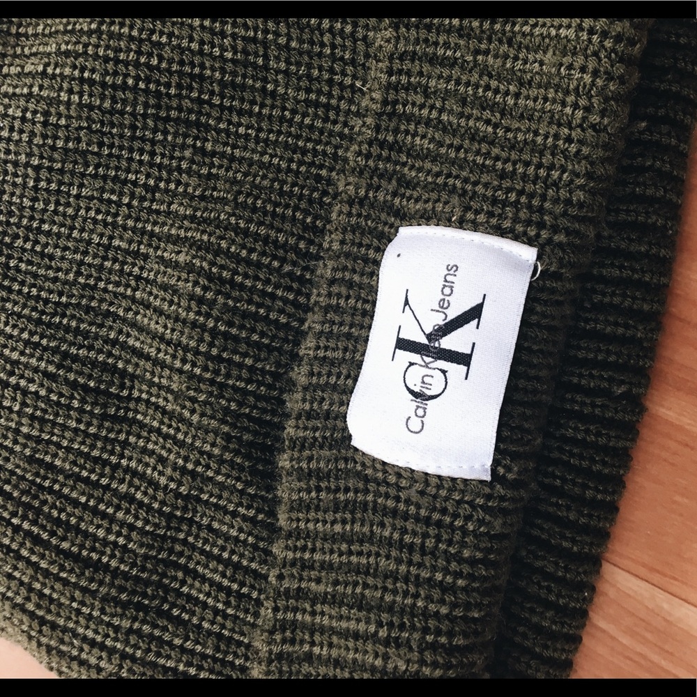 Dark Green Calvin Klein Beanie