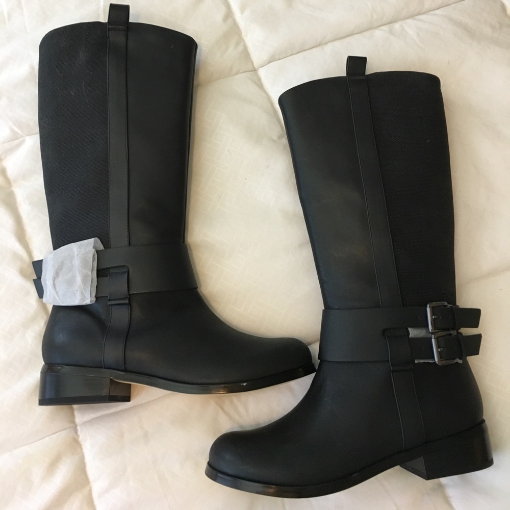 Black Leather Joes Boots