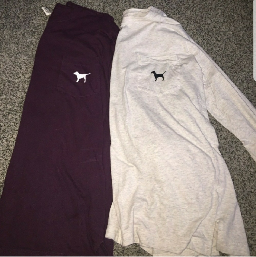 Crew neck long sleeve shirt