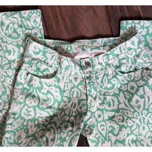 Old Navy Rockstar Patterned Skinny Jeans, Like New