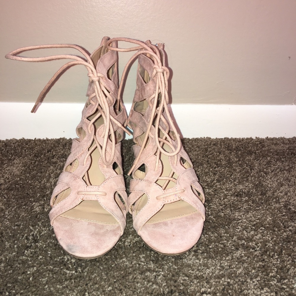 Charlotte Russe lace boots