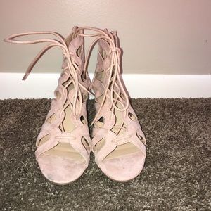 Charlotte Russe lace boots