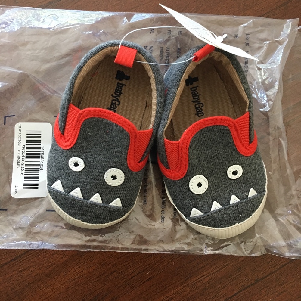Baby GAP monster shoes