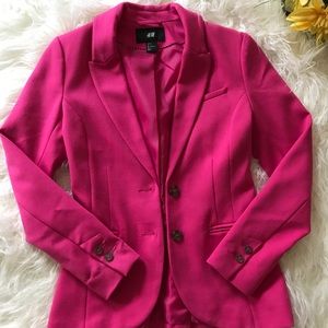 Pink blazer