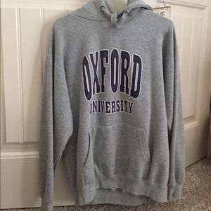 Oxford University hoodie