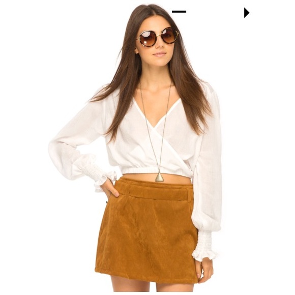 Motel Nadia Mini Skirt - Picture 1 of 8