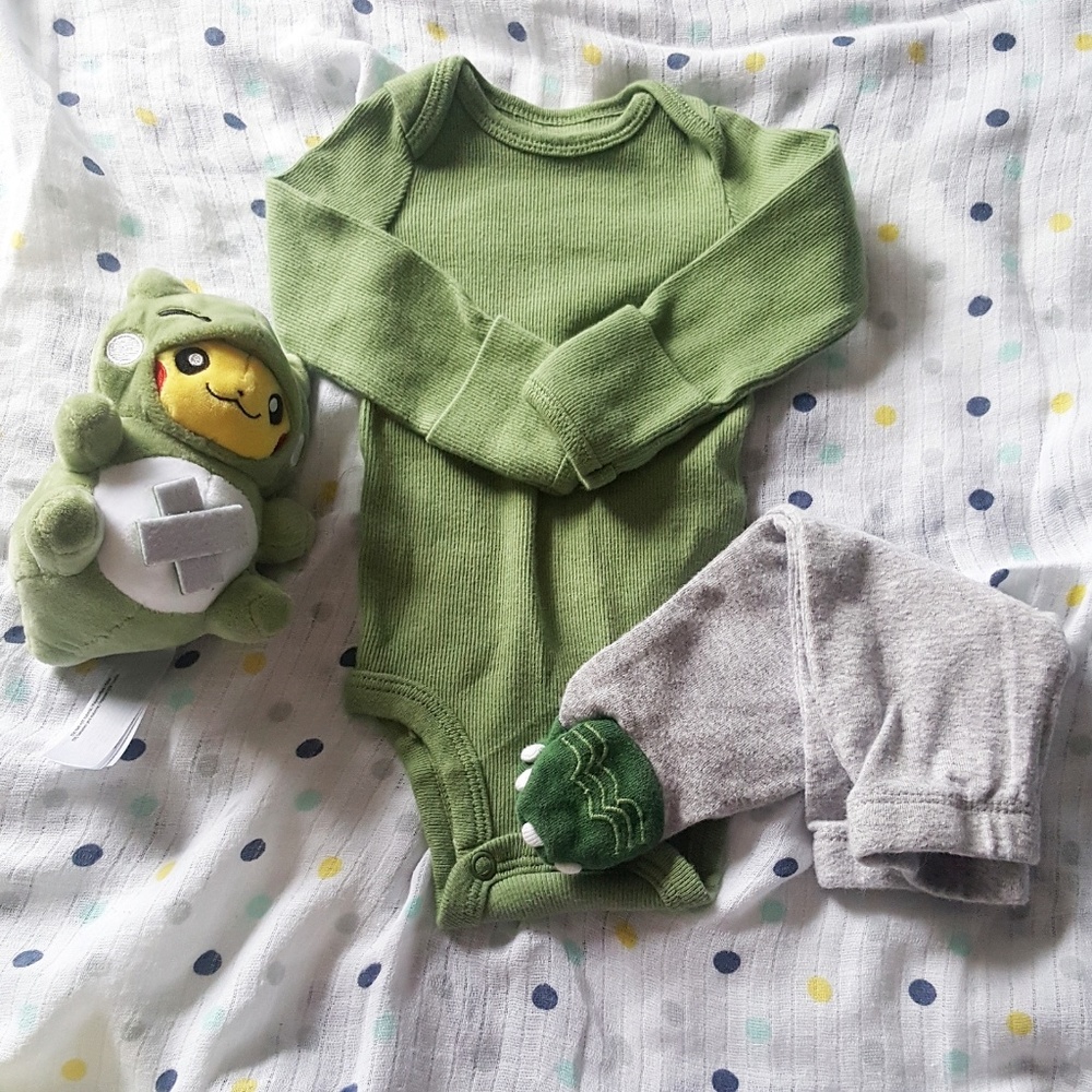 2 piece Thermal Dino Set