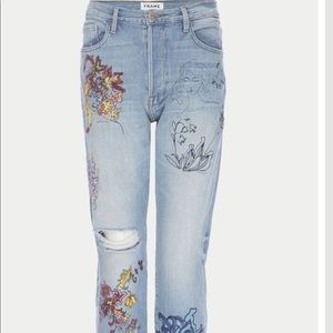 Frame Denim Jeans - Frame Denim Embroidered Jeans NWT Frame Denim Jeans - Frame Denim Embroidered Jeans NWT