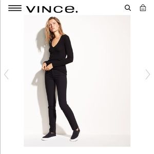 Vince Coin Pocket Ponte Legging