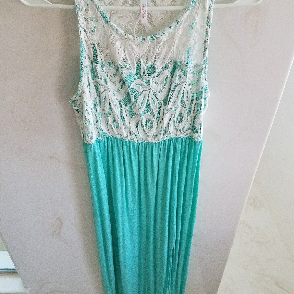 Pinkblush maxi maternity dress