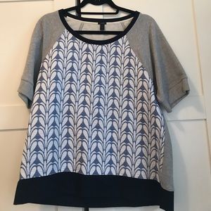 NWT jcrew short sleeve sweatshirt