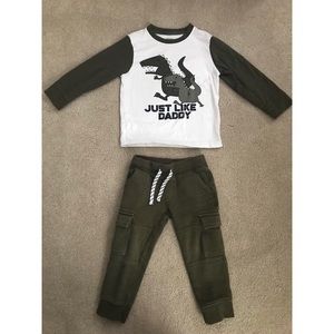 Boys Gymboree two piece sweatsuit
