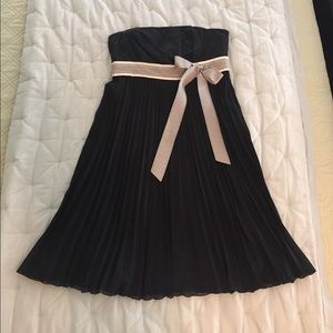 The limited strapless dress