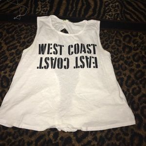 West coast east coast t shirt West coast east coast t shirt