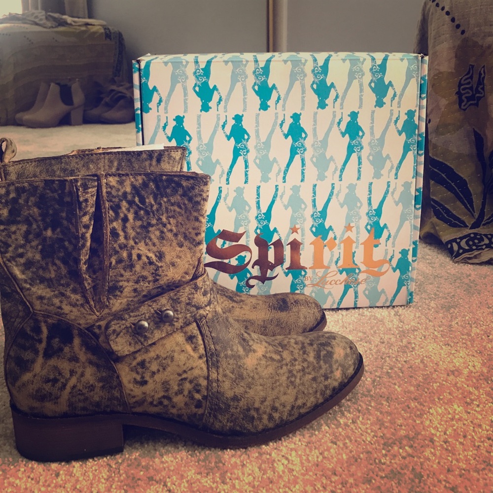 Spirit by Lucchese Leather Boots